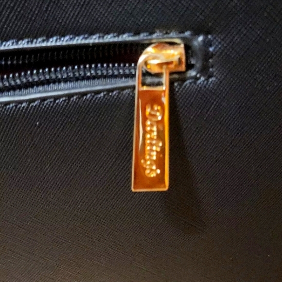 Darlings Black Vegan Leather Shoulder Bag GS-558 | NWT Stylish Handbag Purse - Picture 7 of 11